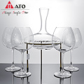 ATO Crystal Whiskey Decanter Set wine glass set